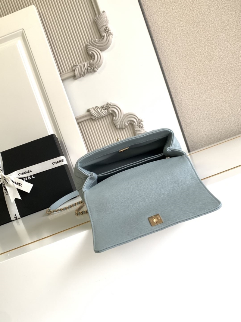 Ch**el top handle bags
